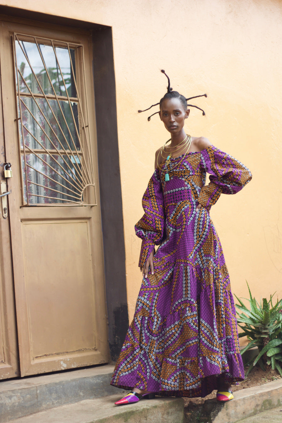 Izubaa Kitenge Gown