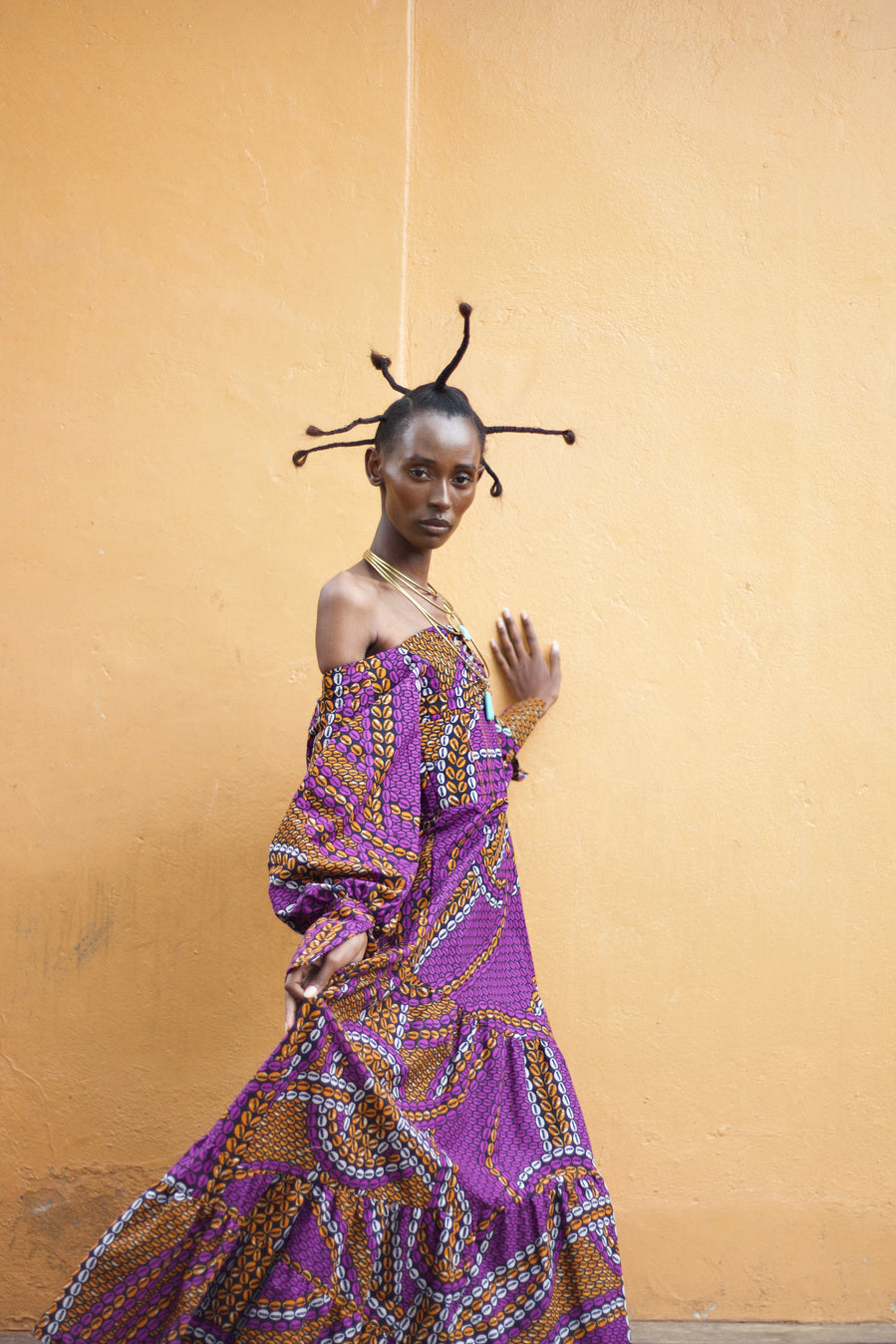 Izubaa Kitenge Gown